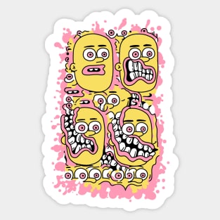 Teeth Fun Sticker